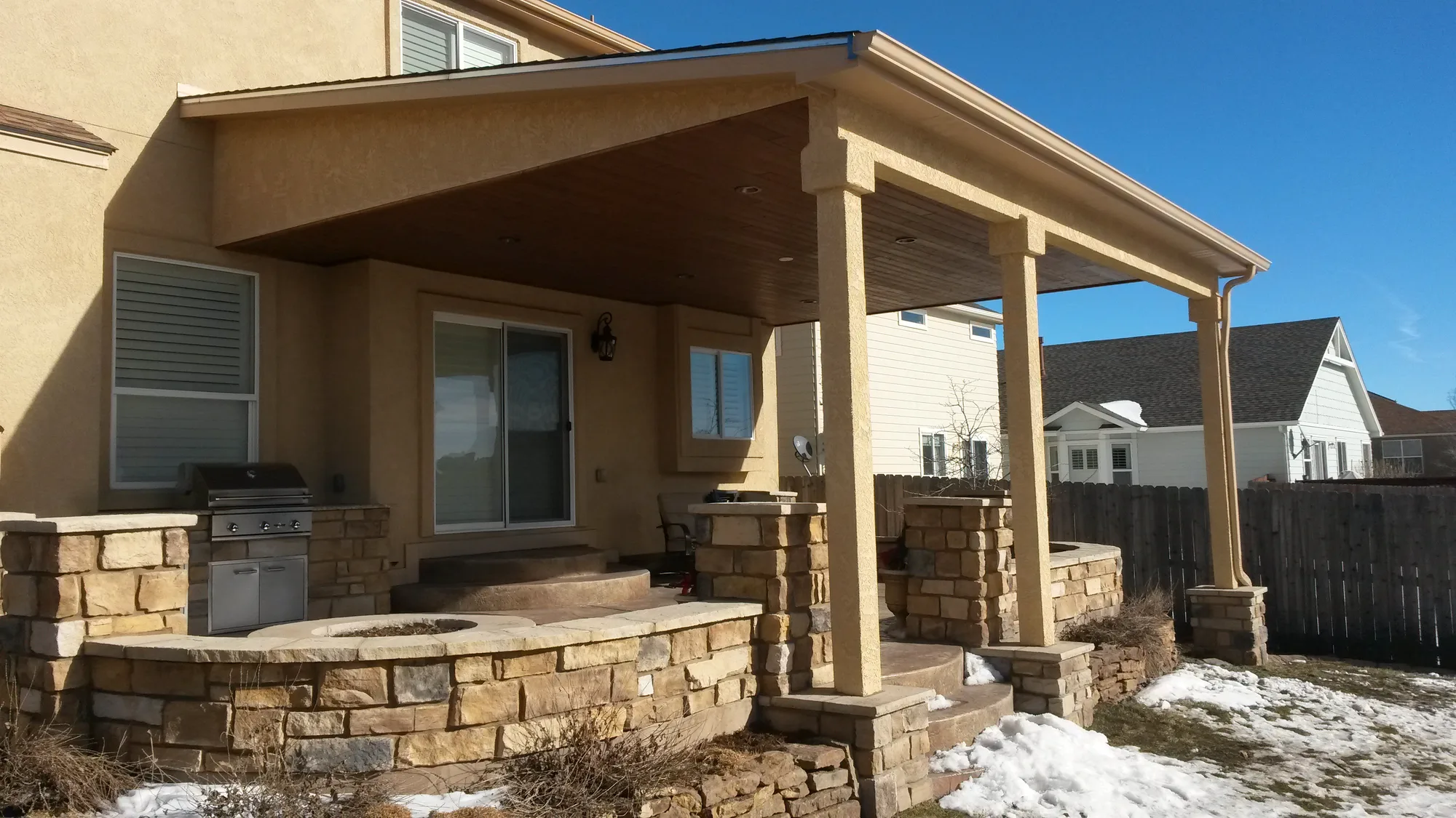 Custom detached garage by Stewart Remodel Design Build in Colorado Springs