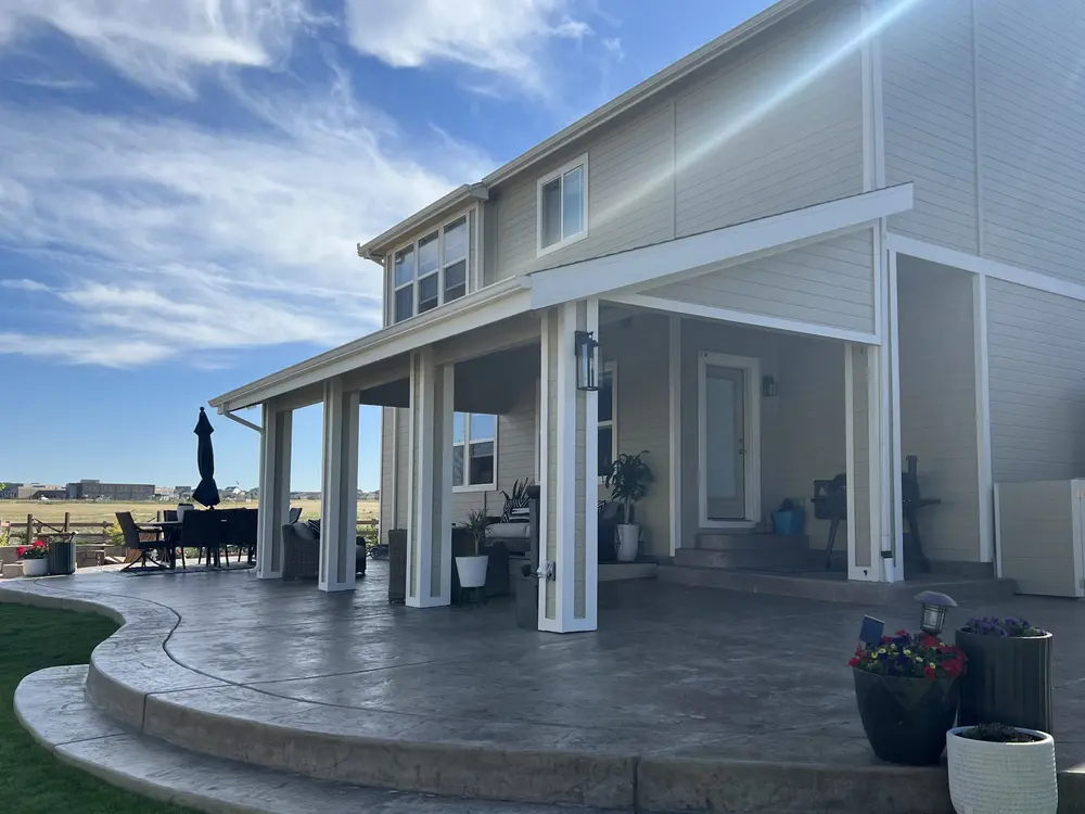 Outdoor living space by Stewart Remodeling in Colorado Springs, Colorado