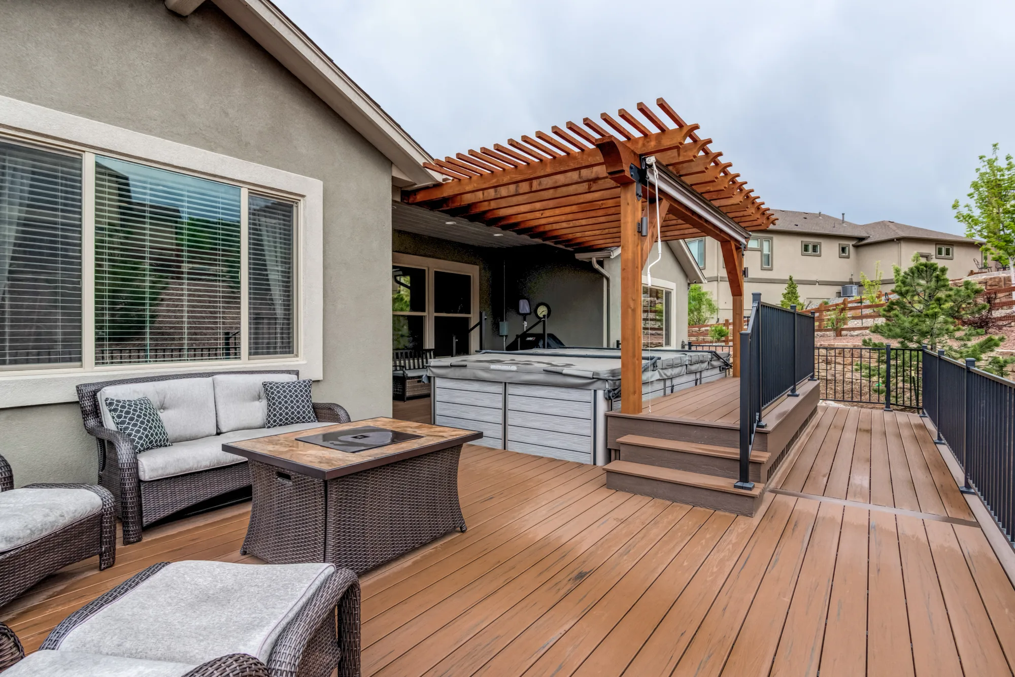 Custom deck by Stewart Remodel Design Build in Colorado Springs