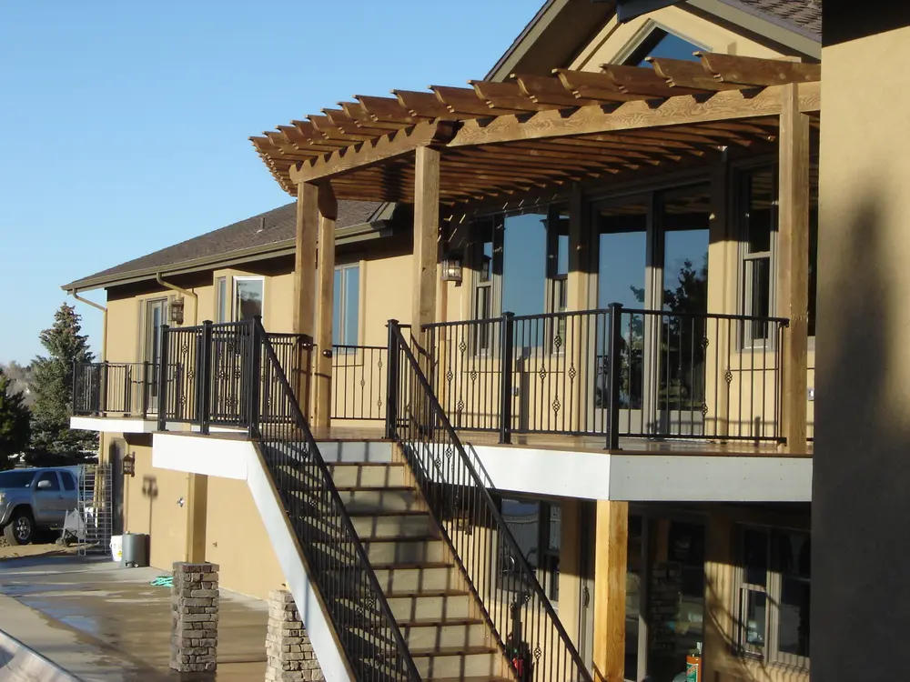 Outdoor living space by Stewart Remodeling in Colorado Springs, Colorado