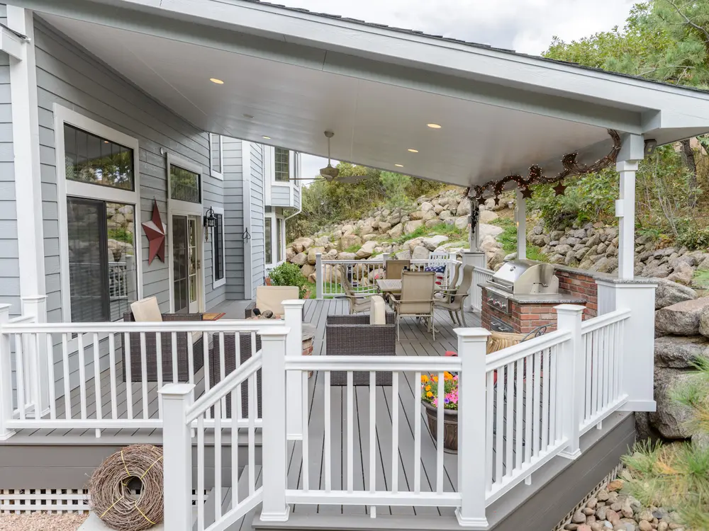 Exterior remodel by Stewart Remodeling in Colorado Springs, Colorado